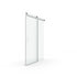 56 to 60 in. W x 76 in. H Sliding Frameless Soft-Close Shower Door with Premium 3/8 Inch (10mm) Thick Tampered Glass in Brushed Nickel 22D01-60BN